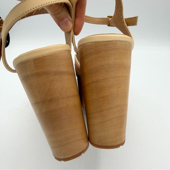 Charolette Stone Donna Multi Retro Platform Sandals with Multicolor Stripes clog - Picture 5 of 8